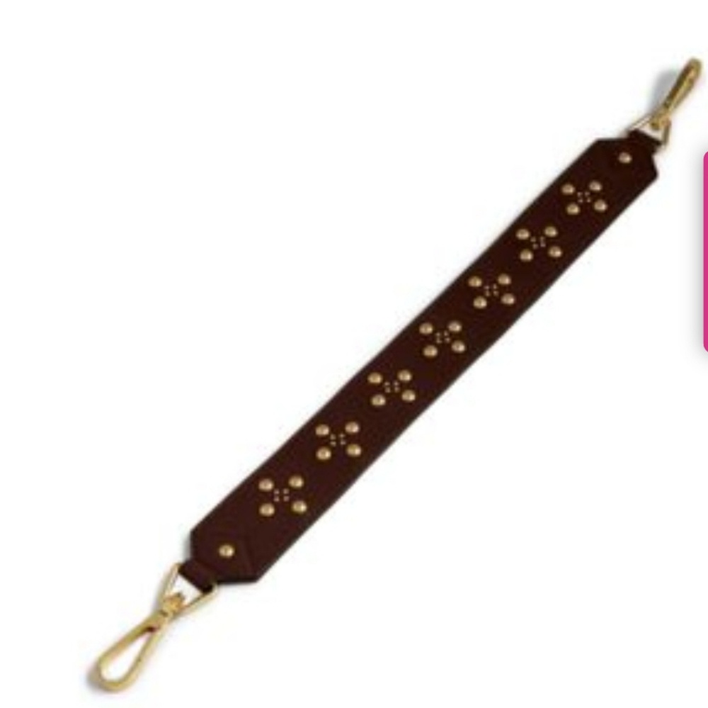NWT Vera Bradley Carson Leather Studded Strap